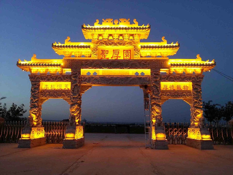 景區亮化效果 景區亮化效果