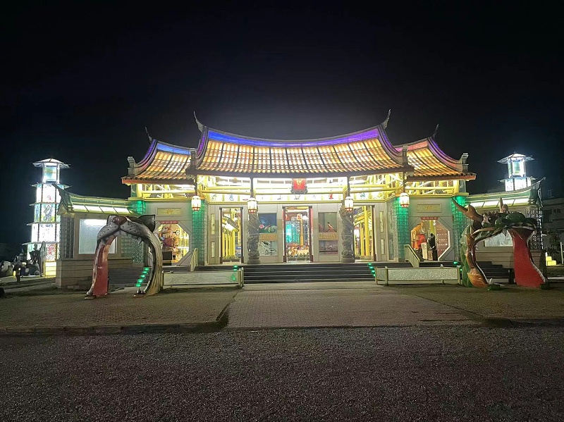 臺灣玻璃媽祖屋亮化工程 臺灣玻璃媽祖屋亮化工程