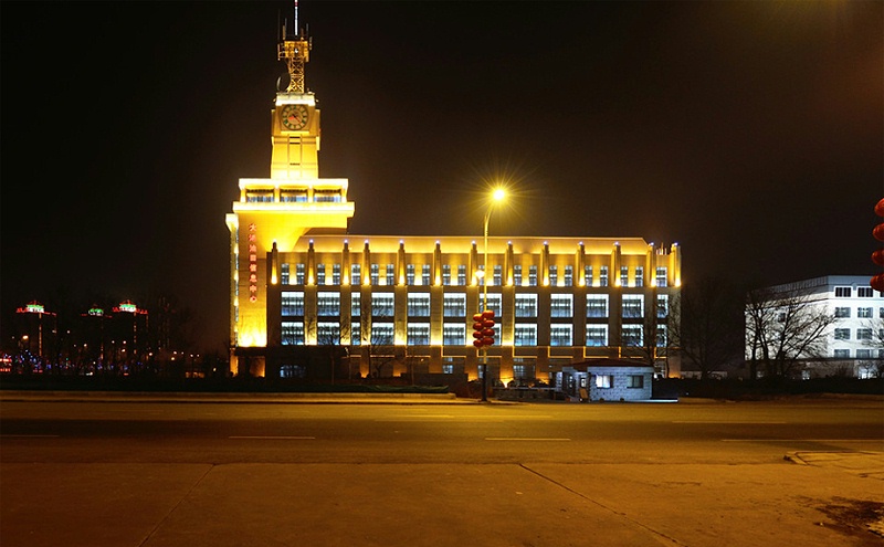 天津大港油田信息中心亮化項目
