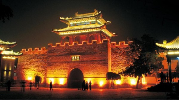 仿古建筑樓宇亮化設計方案