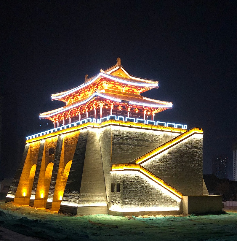 咸陽乾陵下乾縣北門城樓古建筑亮化工程項(xiàng)目 咸陽乾陵下乾縣北門城樓古建筑亮化工程項(xiàng)目