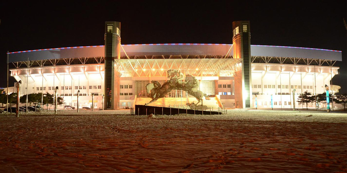 內蒙古通遼奧體中心亮化工程