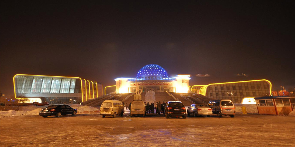 大慶市青少年文化宮外墻亮化工程