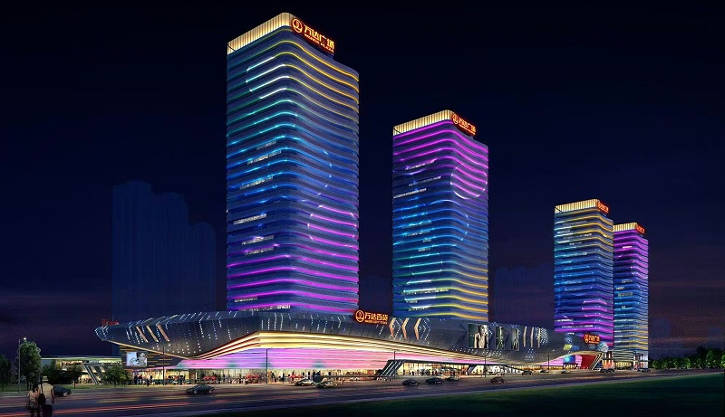 萬達廣場樓體亮化工程 萬達廣場樓體亮化工程