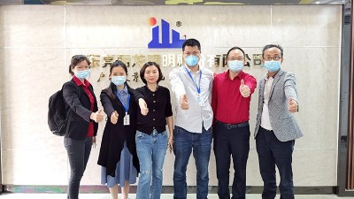 亮麗龍-客戶來廠參觀