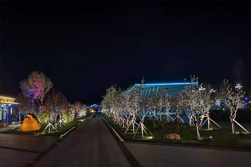 通榆公園亮化工程 通榆公園亮化工程