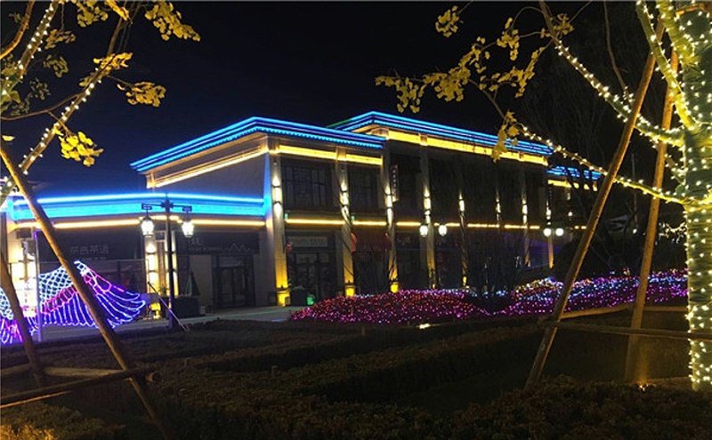 恒大地產承德悅府亮化工程3