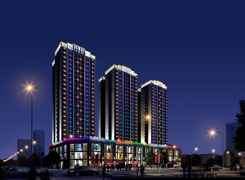 小區(qū)高層亮化 小區(qū)高層亮化