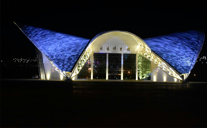 固原體育館亮化 固原體育館亮化